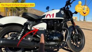 The Royal Enfield Shotgun 650 ક્લાસિક બોબર ડિઝાઇન અને આધુનિક પ્રદર્શનનો શ્રેષ્ઠ સમિશ્રણ